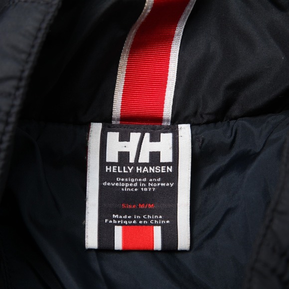 Helly Hansen Marstrand Jacket Men Medium Black Quilted PrimaLoft Puffer Full Zip - Picture 6 of 16